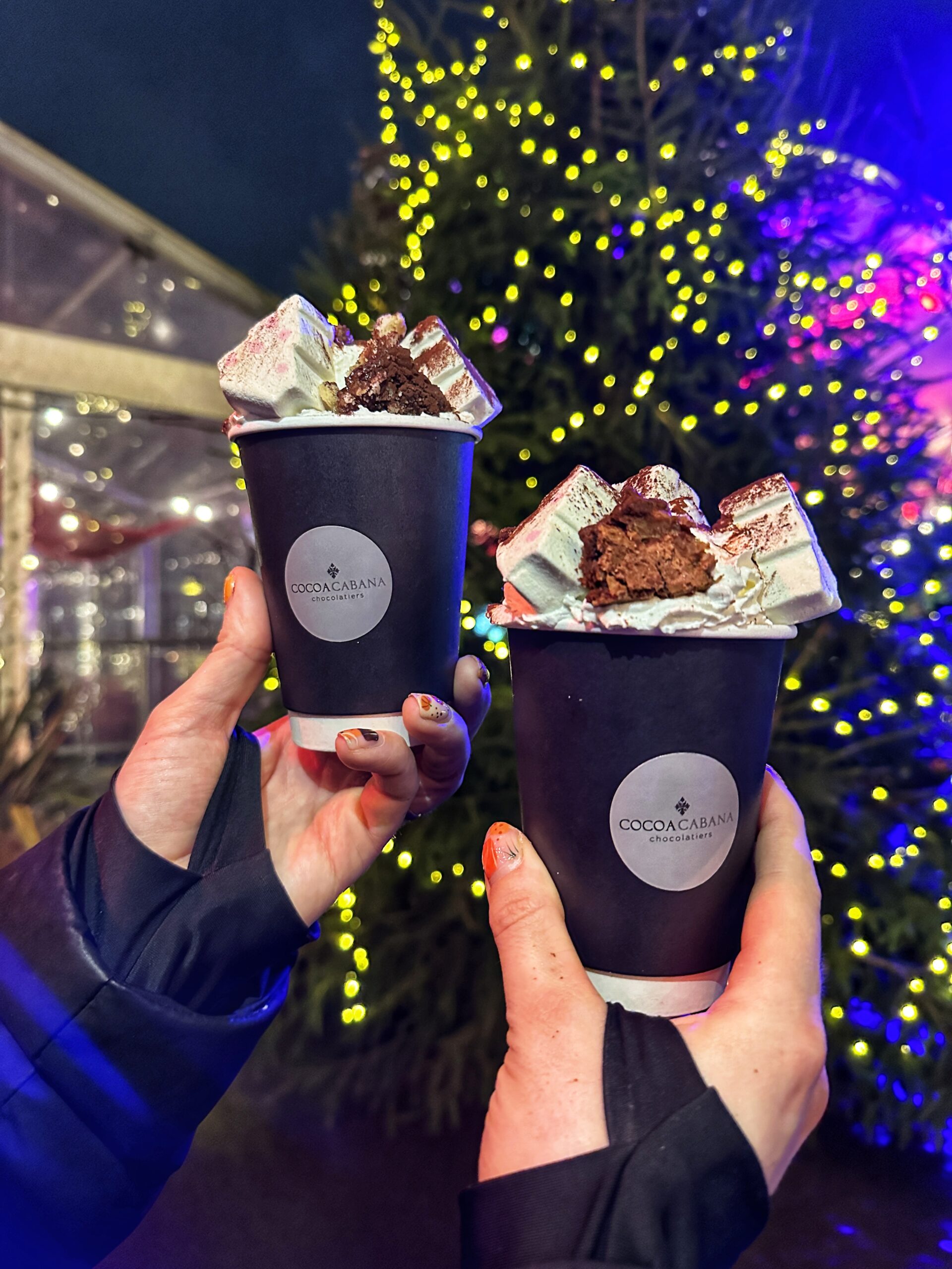 Cocoa Cabana hot chocolates at The Twilight Trail and Freight Island